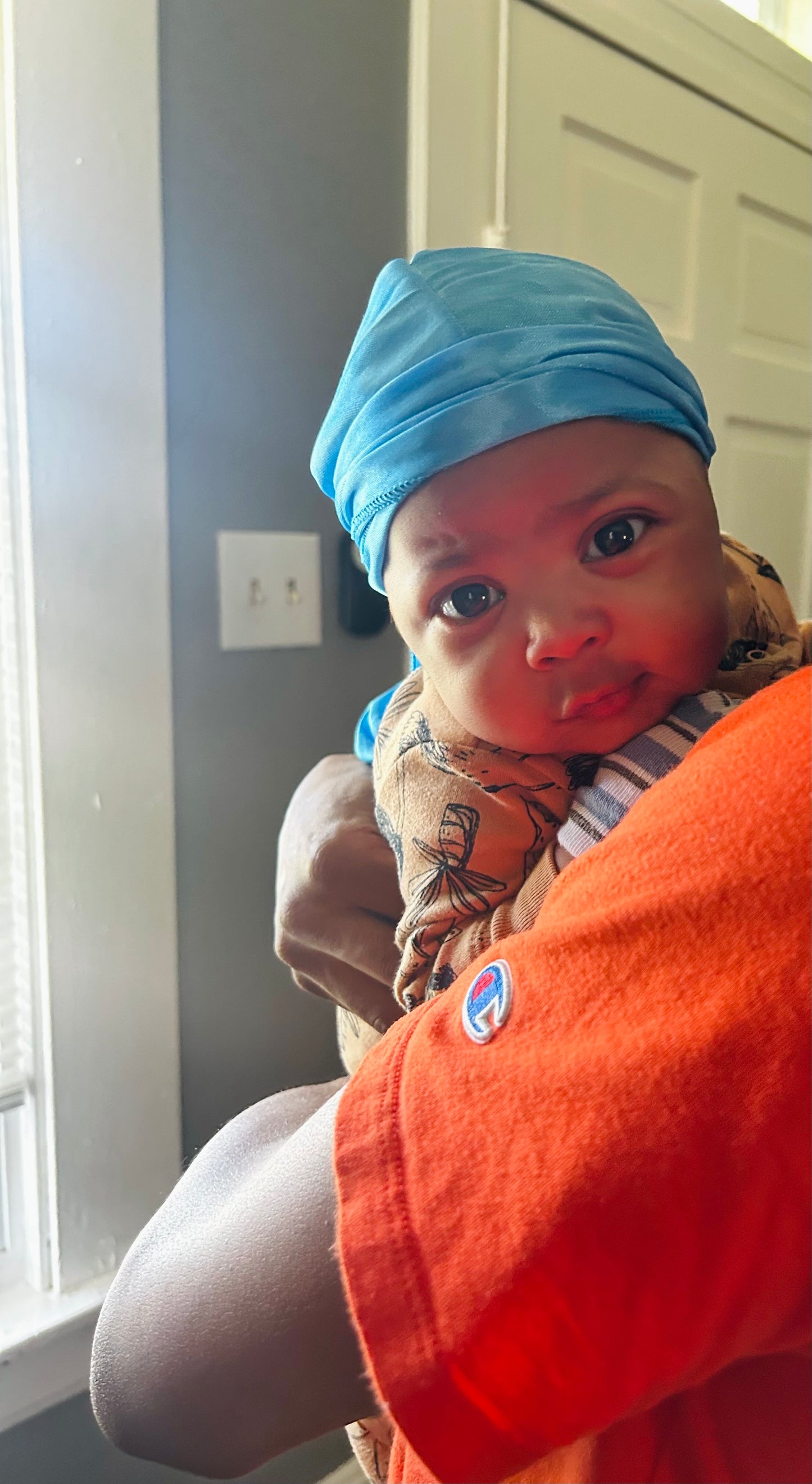 Mom And Son Reversible Silk Satin Bonnet And Durag| Adult And Kid