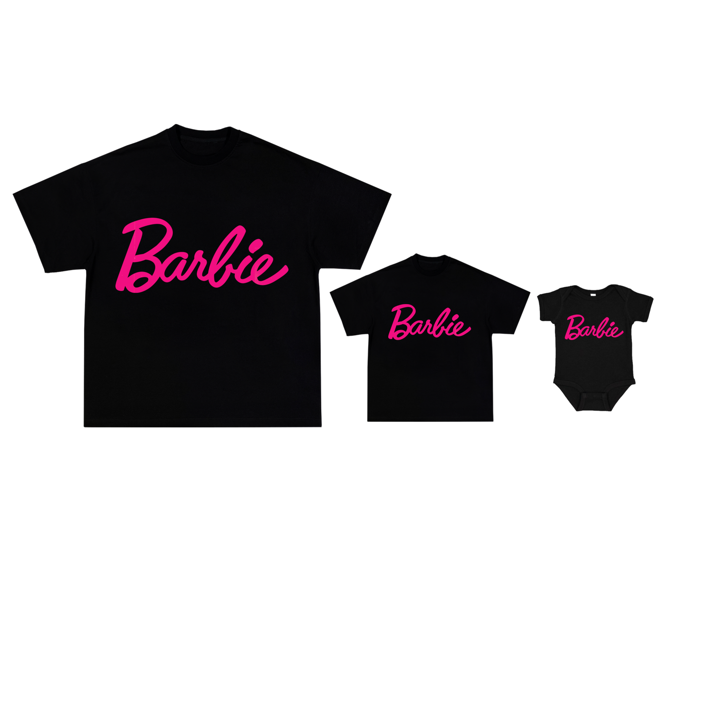 Barbie Tingz Black Cotton T-Shirt