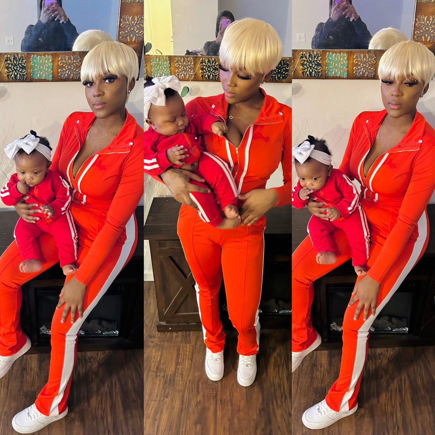 I’m Feeling Good Red Basic Set Mini And Mom