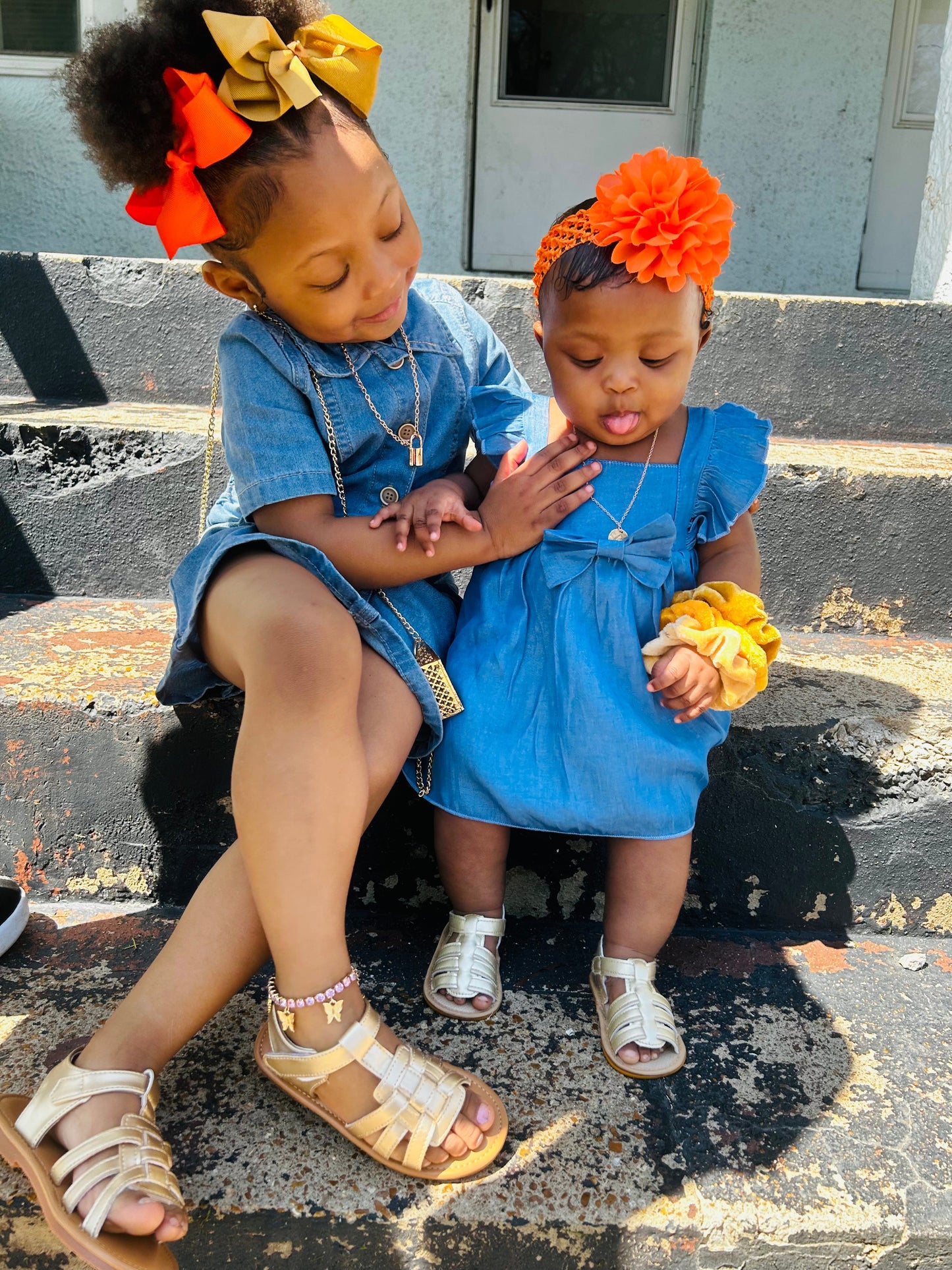 They See Me Shine Butterfly Ankle Bracelet Mini And Mom