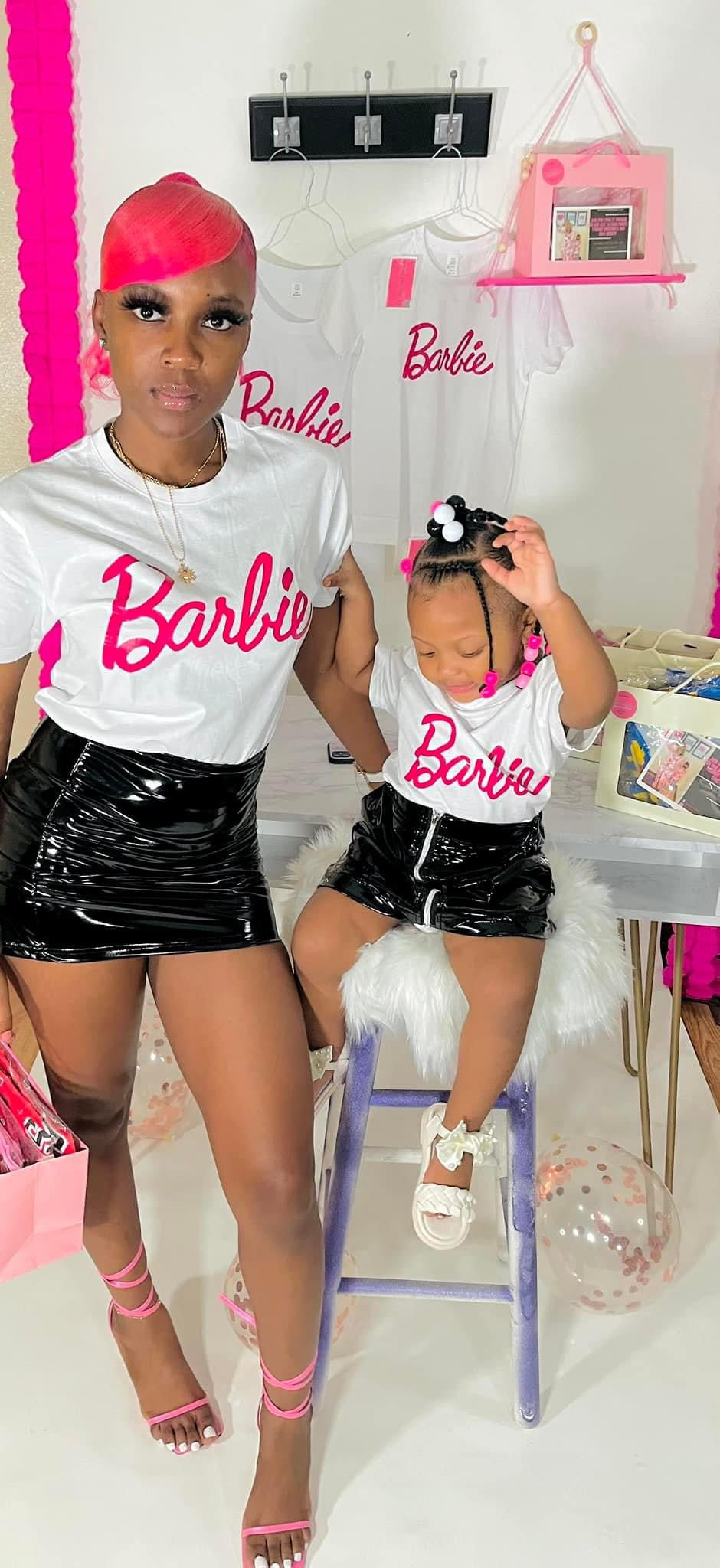 Barbie Tingz White Cotton T-Shirt