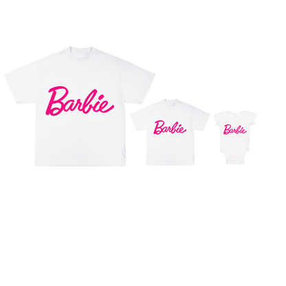 Barbie Tingz White Cotton T-Shirt