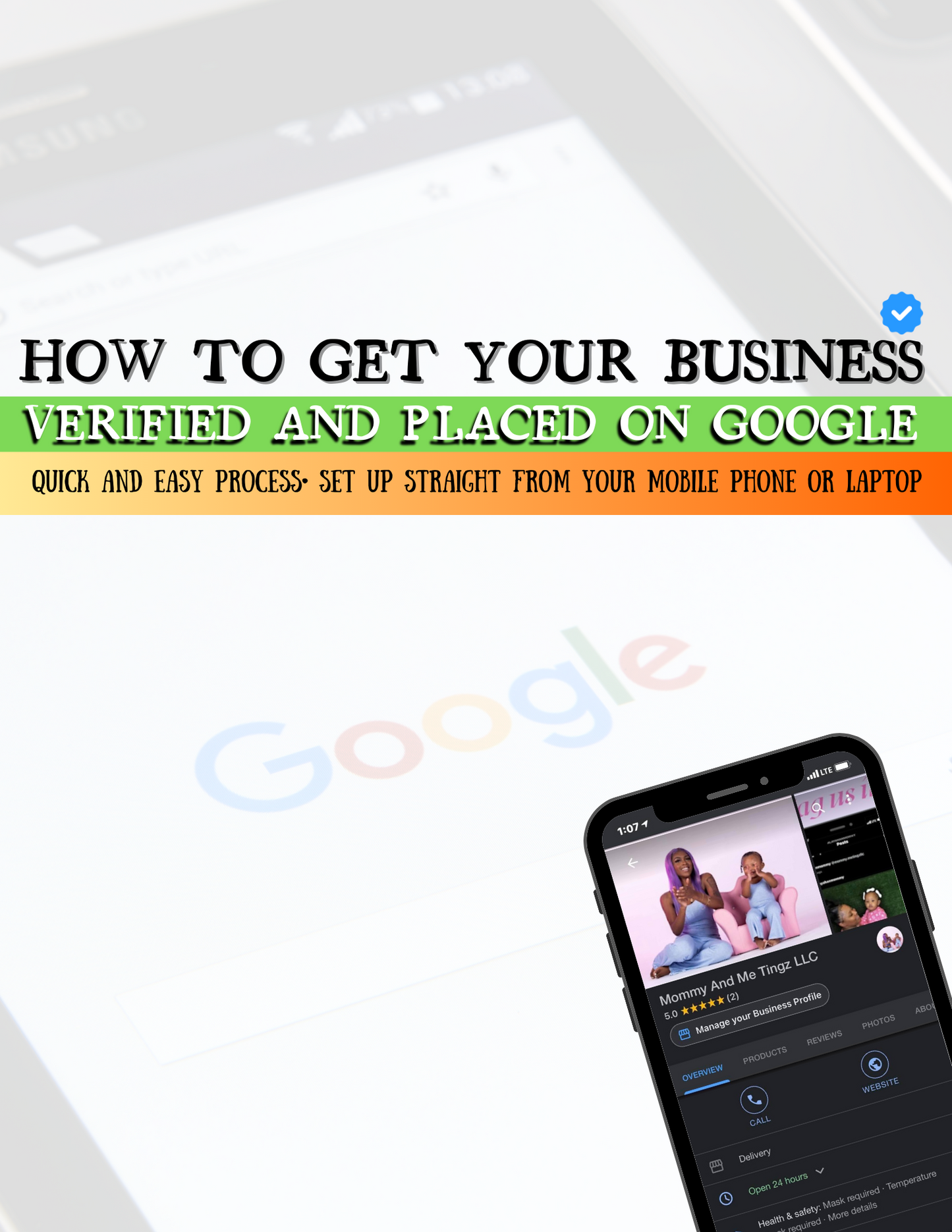 How To Get Your Business Verified And Set Up On Google Digital Ebook