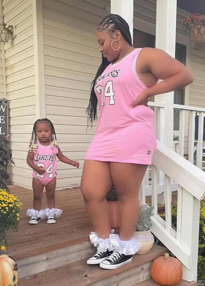 Lakers 24 Pink Jersey MINI AND ADULT